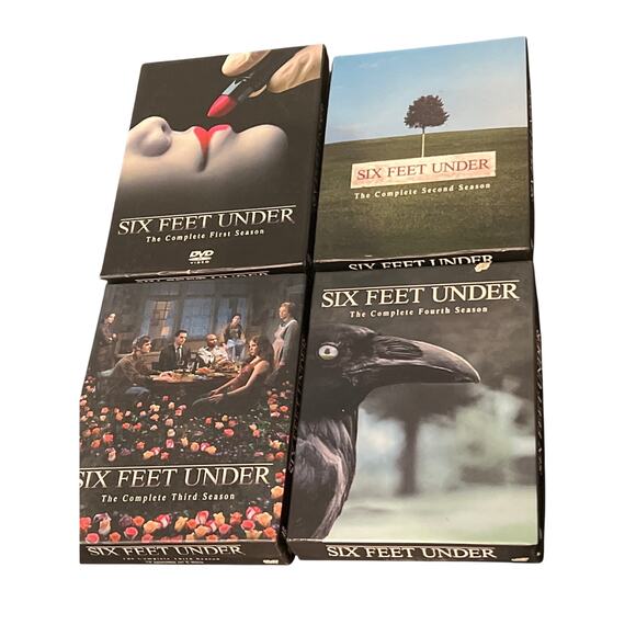 HBO Six Feet Under DVD sets- Complete Seasons 1-4. 19 DVDs in total - Picture 1 of 2